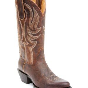 Size 9 Brown Cowboy Boots -Shyanne Women's Morgan Xero Gravity Western Round Toe